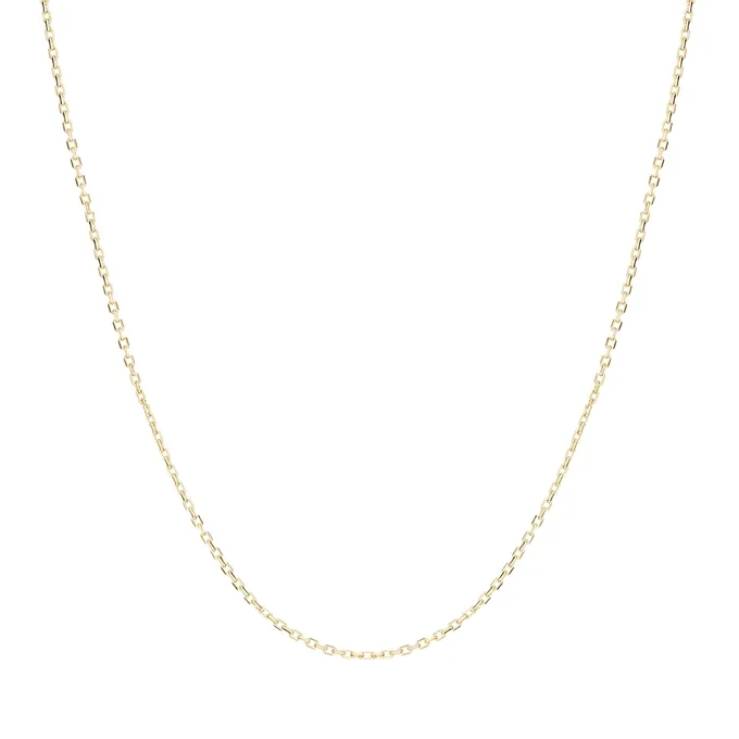 ŁAŃCUSZEK ZŁOTY 50 CM