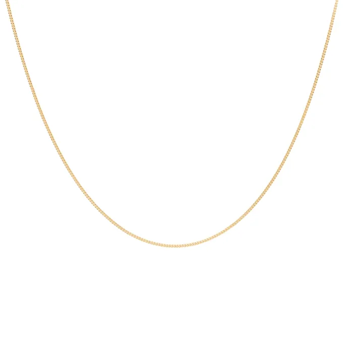 Łańcuszek 45 cm; złoty