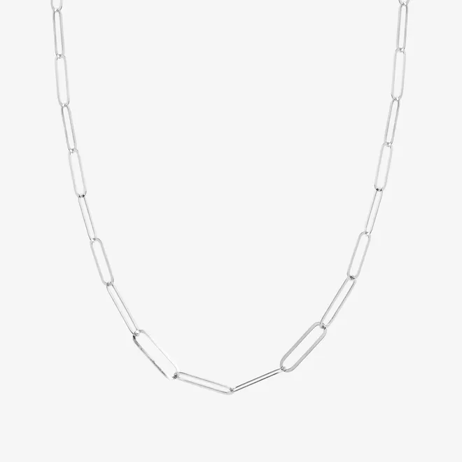 Łańcuszek z ogniwami 1,5 cm; srebrny