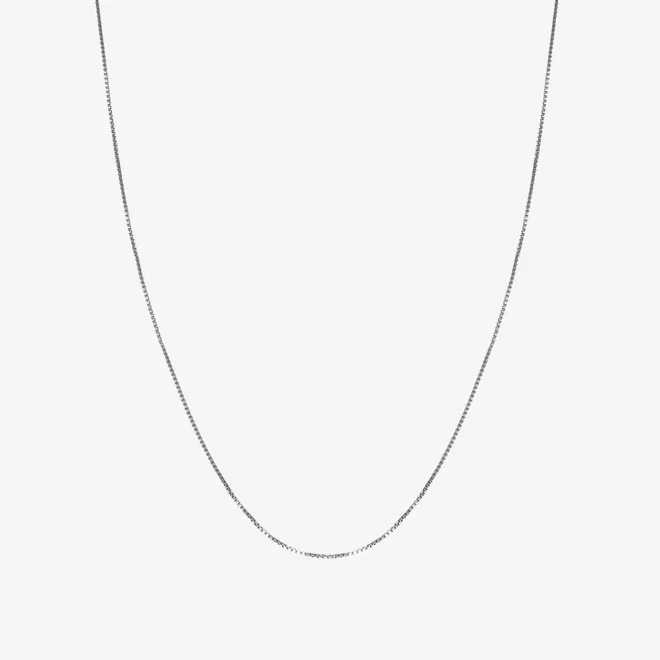Naszyjnik 50 cm; srebrny